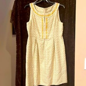 Maggy London Metallic Cocktail Dress